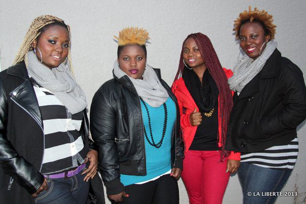 Le groupe Thebahatizz composé des quatre sœurs Bahati : Francine, Sylvie, Odette et Rachelle.