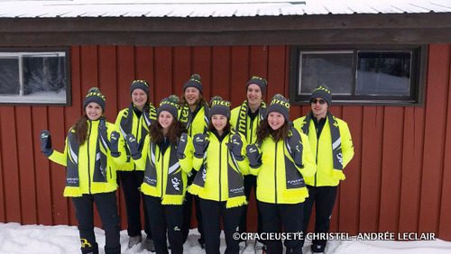 Les Jeux du Canada représentent une étape importante dans le parcours d’un athlète canadien. Sur la photo : l’équipe manitobaine de biathlon se réjouit d’avoir participé aux Jeux d’hiver de 2015 à Prince George. Prochain rendez-vous pour les disciplines d’été : Winnipeg, en 2017.