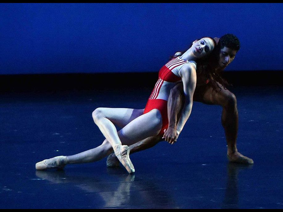 Rebecca King et Amar Ramasar dans Blushing, 2015 Crédit photo : Dave Friedman