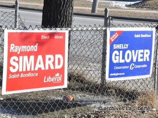 Campagne électorale fédérale à Saint-Boniface 01