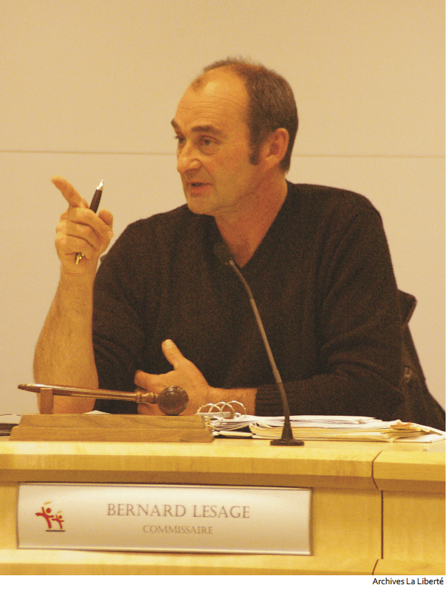 Bernard Lesage. 
