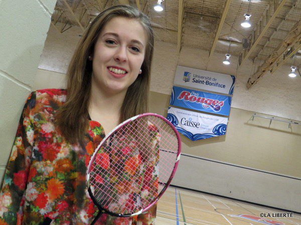 Kathryne DesAutels se prépare pour participer au championnat national 2014.