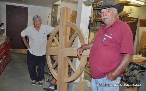 Paul Desrosiers et Orille Haugan. La Liberté (MANITOBA)