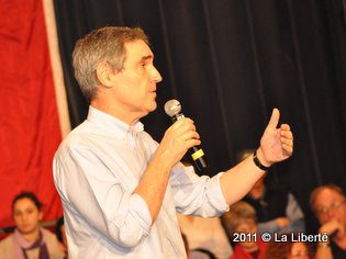 Michael Ignatieff  à Saint-Boniface