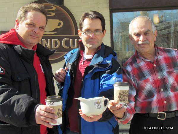 John Ferrer, Kevin Gallays et Rasi Abdoula.