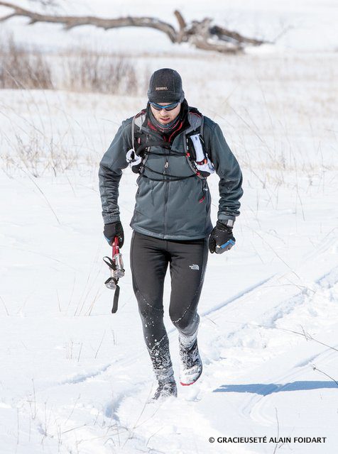 Les 130 kms de la course Actif Epica ne font pas peur à Alain Foidart qui espère atteindre l'arrivée.