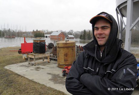 Inondation chez Florent Beaudette - St-Jean-Baptiste