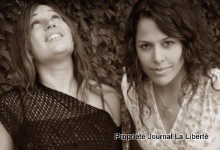 Sara Dugas et Andrina Turenne Sara Dugas et Andrina Turenne