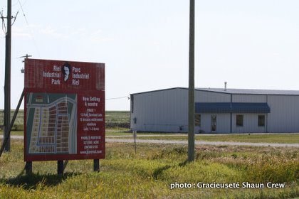 Le Parc industriel Riel à Sainte-Agathe.