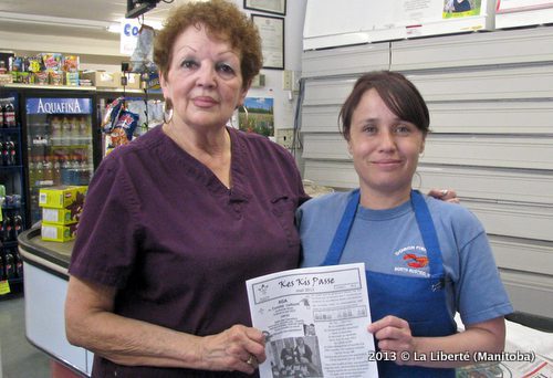 Freda Tougas et Lynn Gagnon. La Liberté - À la Une (Manitoba)