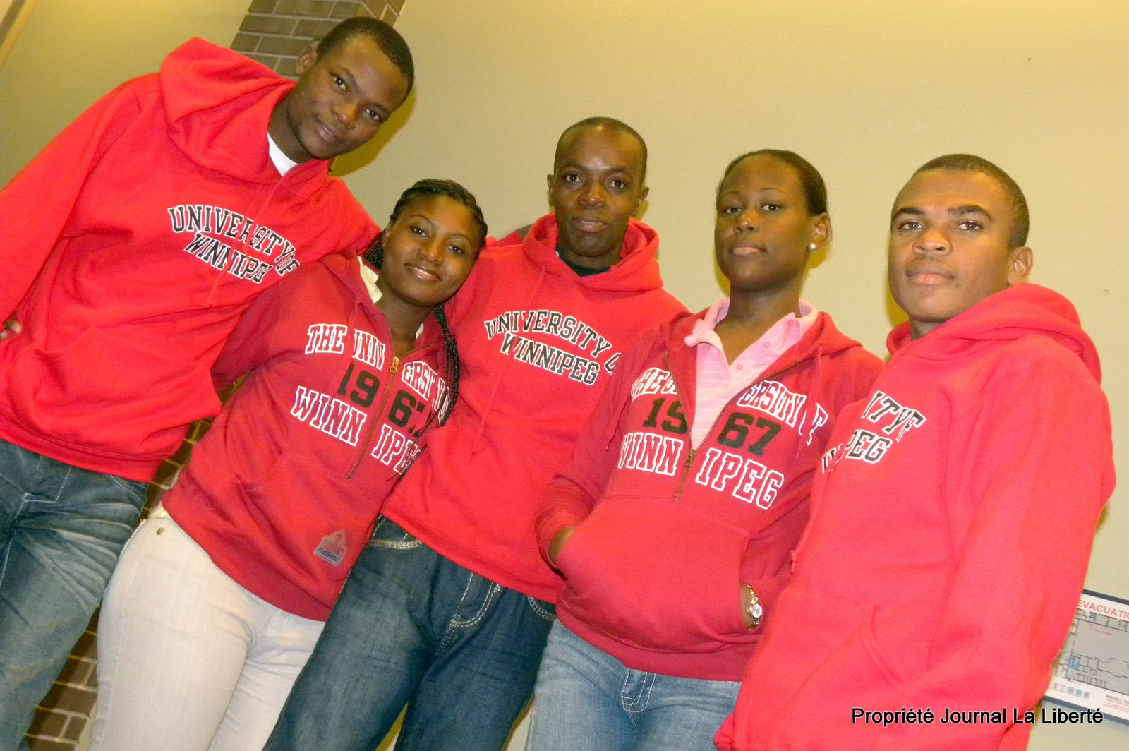 Jean Widny Pervil, Vanessa Laurent, Samy Archille, Helena Vickaina Lafleur et Jaquet Duval 