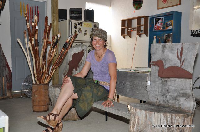 Boutique et galerie d’art La Liberté, presse francophone au Manitoba-Canada.
