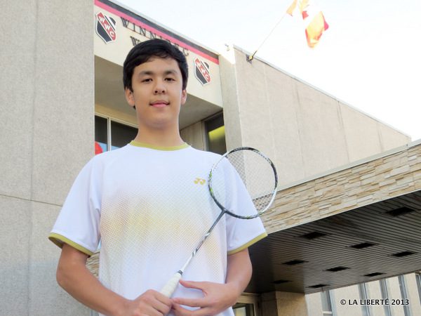 Félix Tessier fait partie des 20 meilleurs joueurs de badminton au Canada.