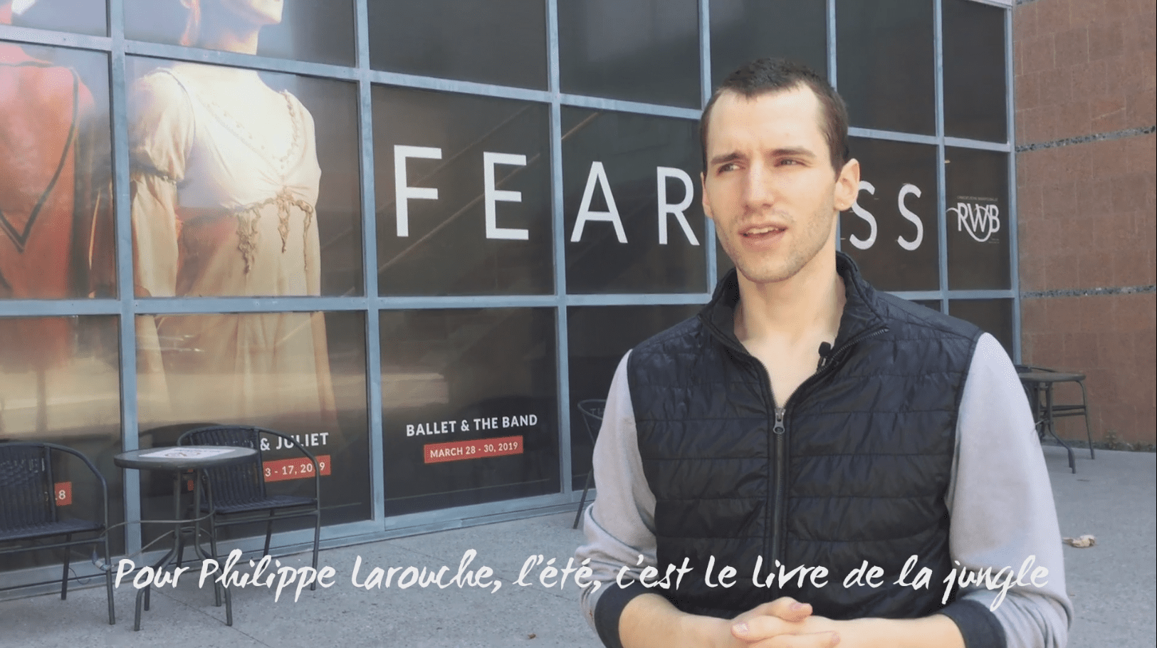 Philippe Larouche et son film de l'été La Liberté