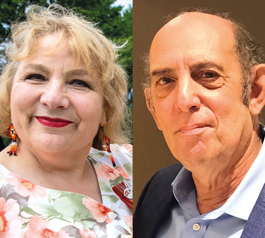 Paulette Duguay et Marvin Rotrand