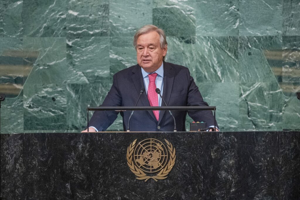 Antonio Guterres.