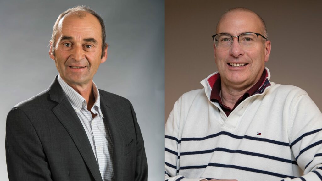 Bernard Lesage et Alain Laberge