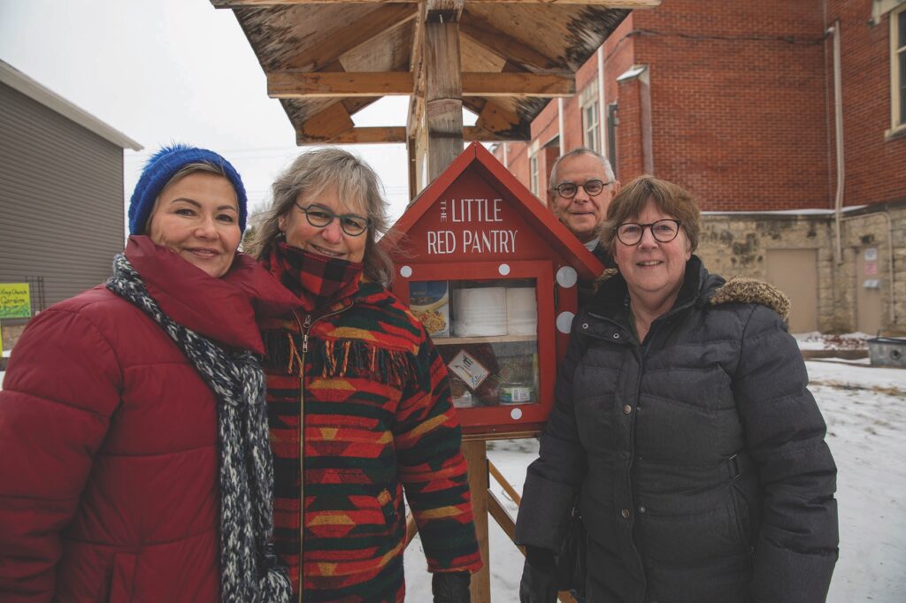 Angie Schafek, Lexiss Jefferson, Jeffrey Rohne, Marlies Roziere.