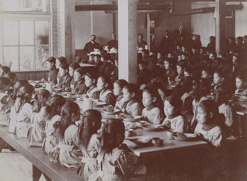 école industrielle Qu'Appelle à Lebret