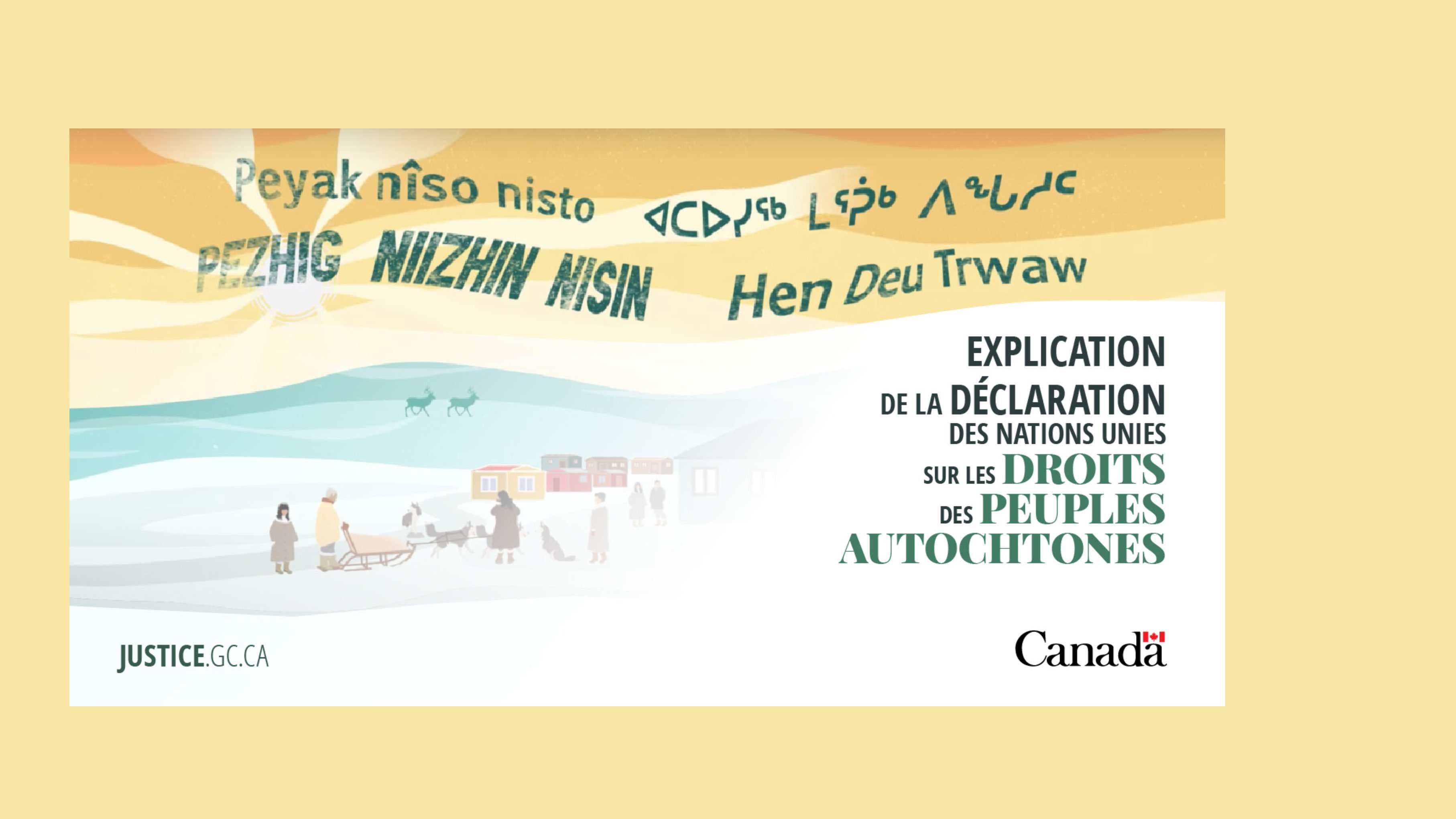 Journée nationale des langues autochtones du Canada