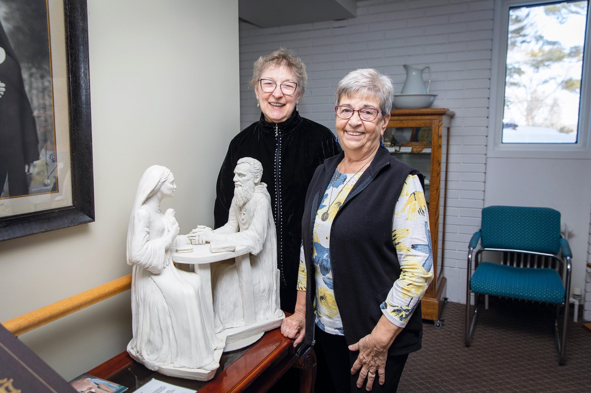 Sœur Dorothy Levandosky et sœur Mary Coswin