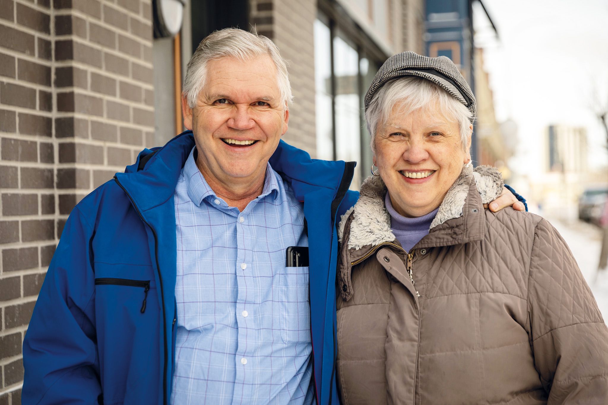 Bruce Waldie et Joycelyn Fournier-Gawryluk