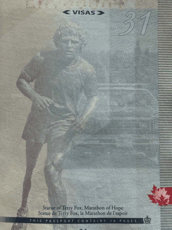 Passeport Terry Fox