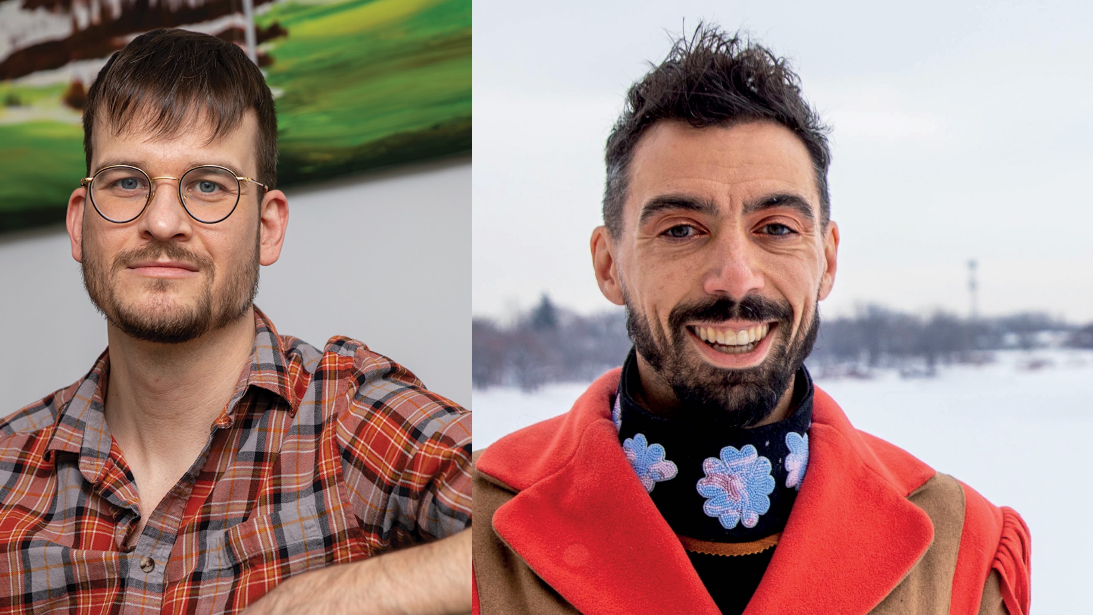 Stéphane Oystryk et Eric Plamondon