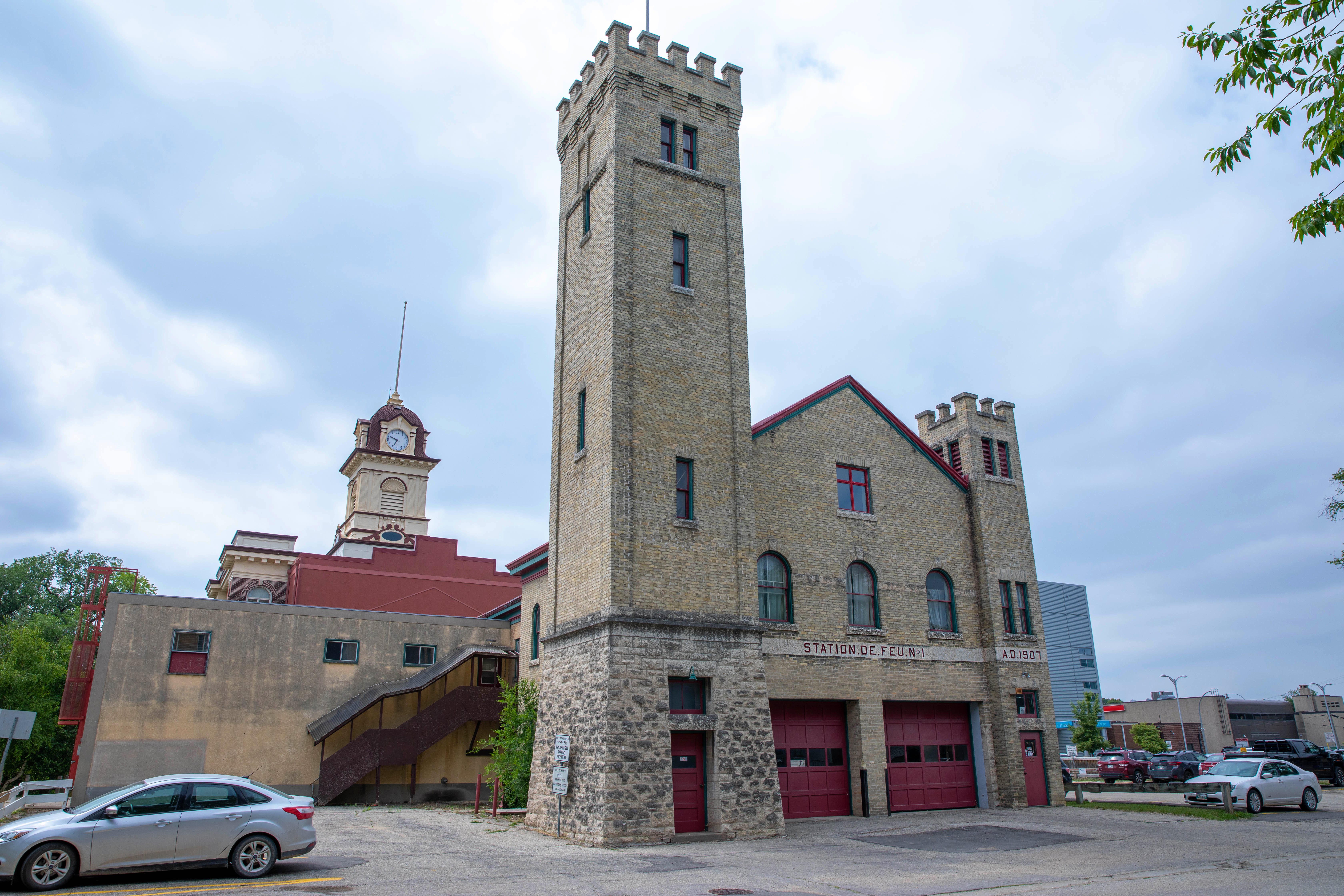 caserne de pompiers