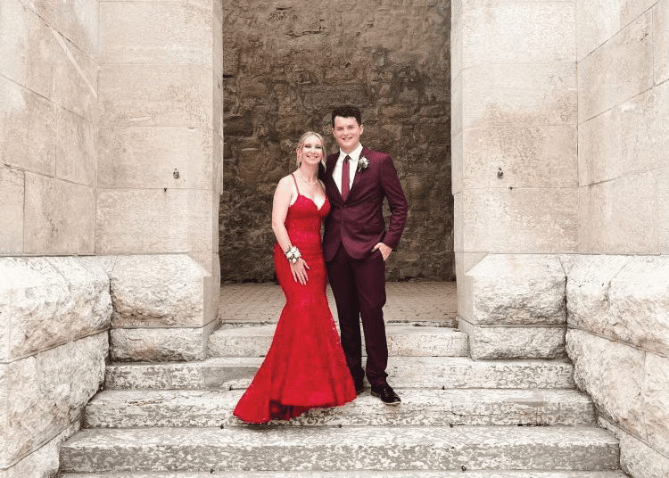 Micah Baribeau et Kayla Normandeau