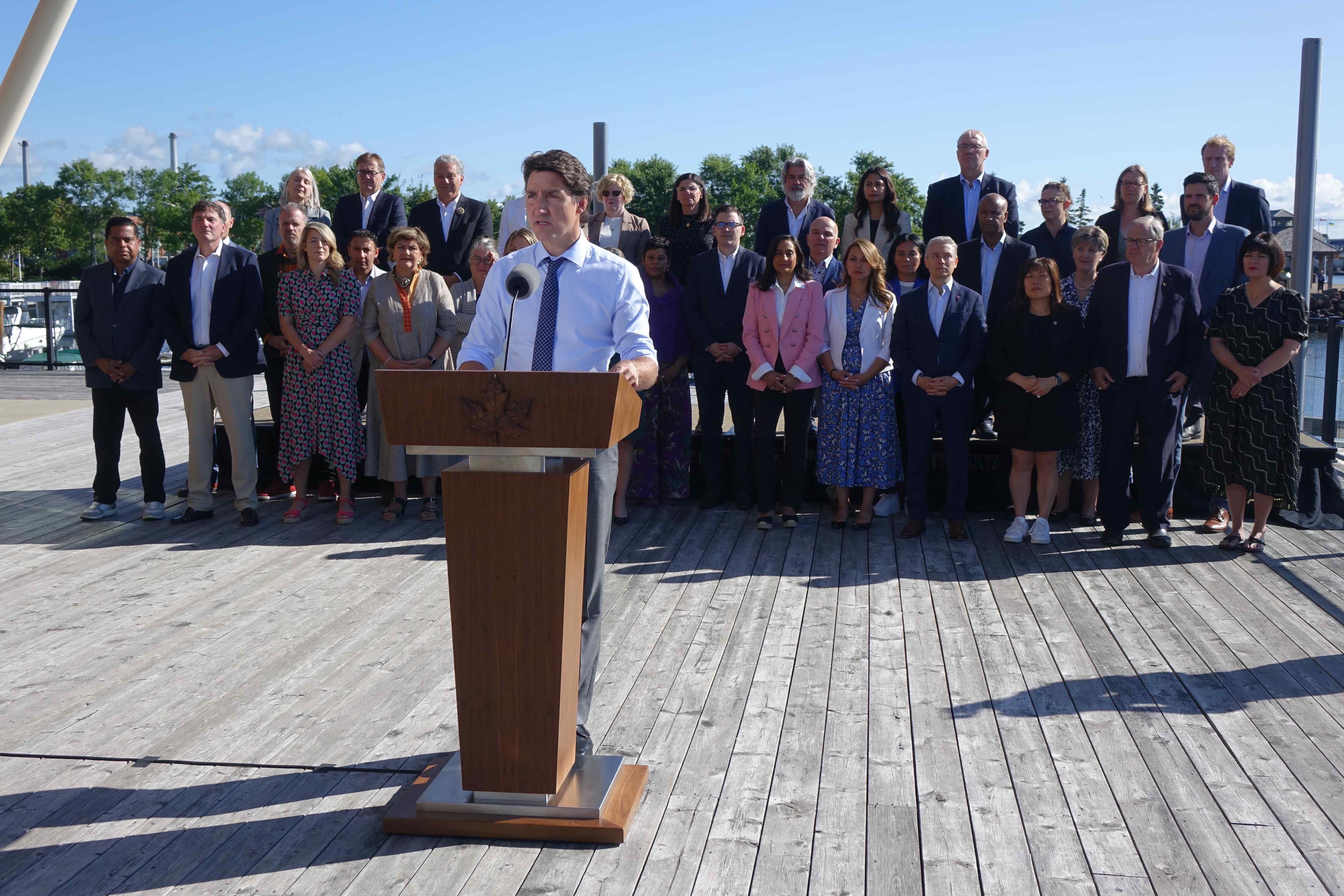 Justin Trudeau à Charlottetown