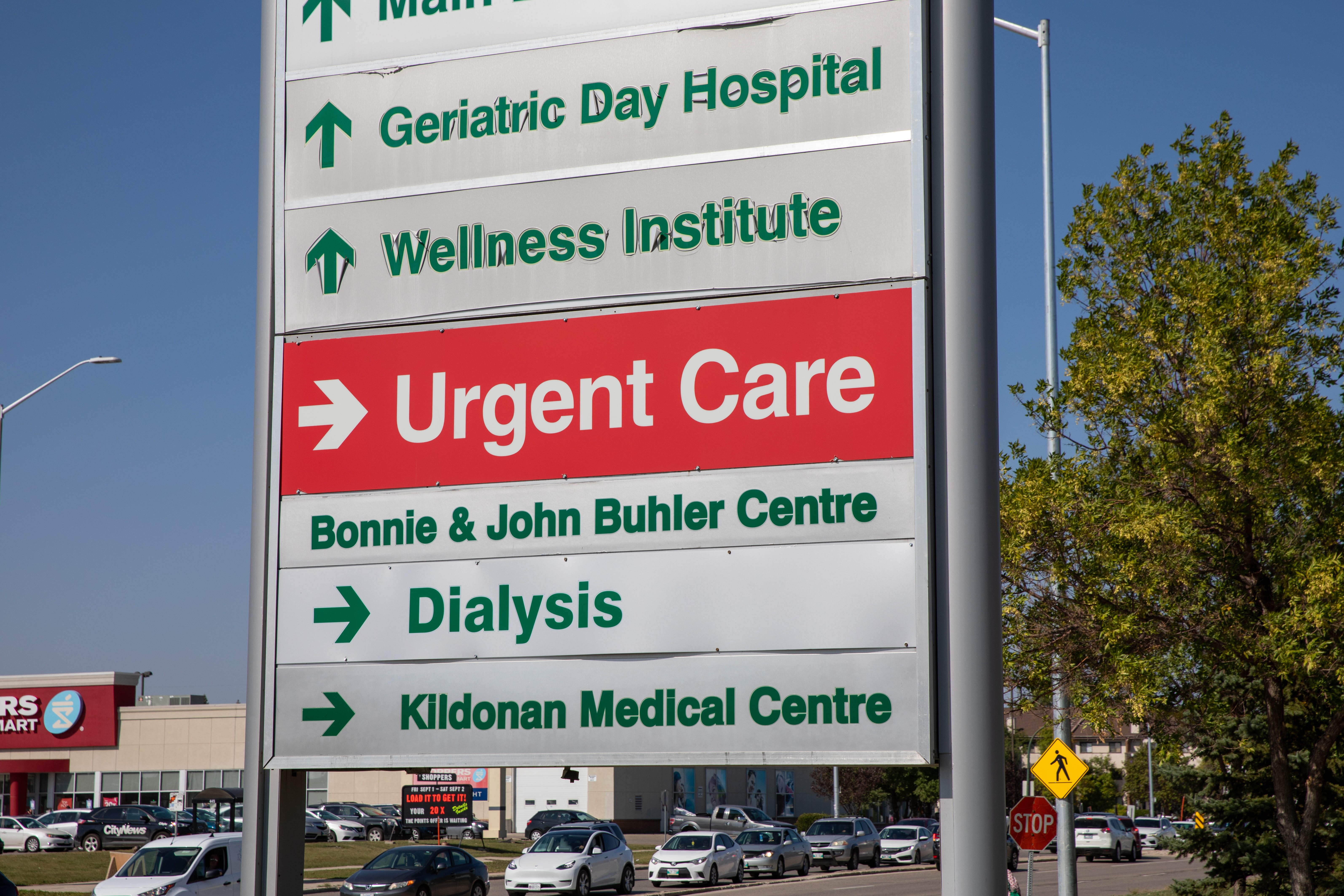 L'Hôpital de Seven Oaks n'abrite plus de salle d'urgence depuis 2019. (Photo : Raphaël Boutroy)