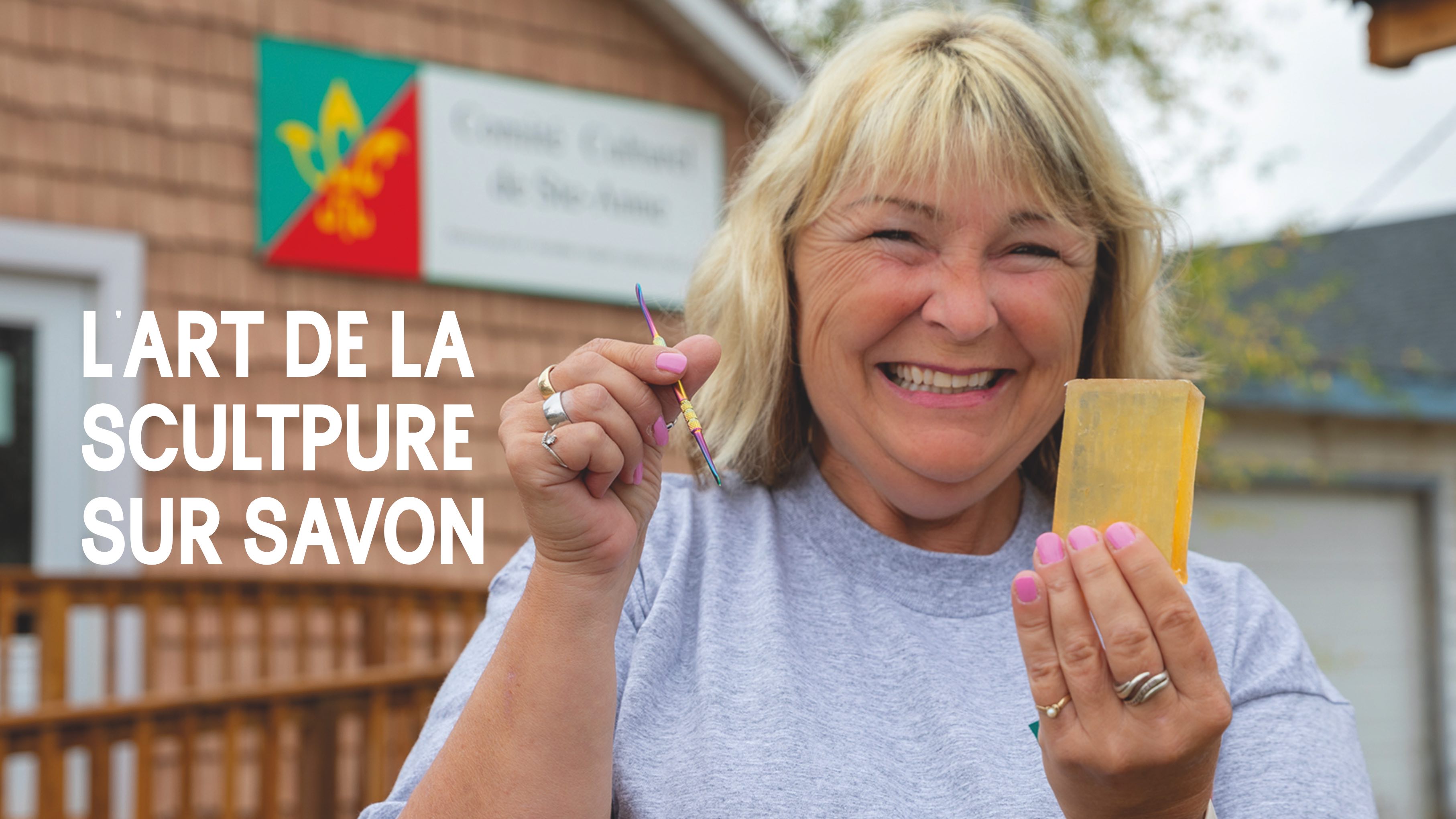 Avec Tina Lavack, on a testé la sculpture sur savon.