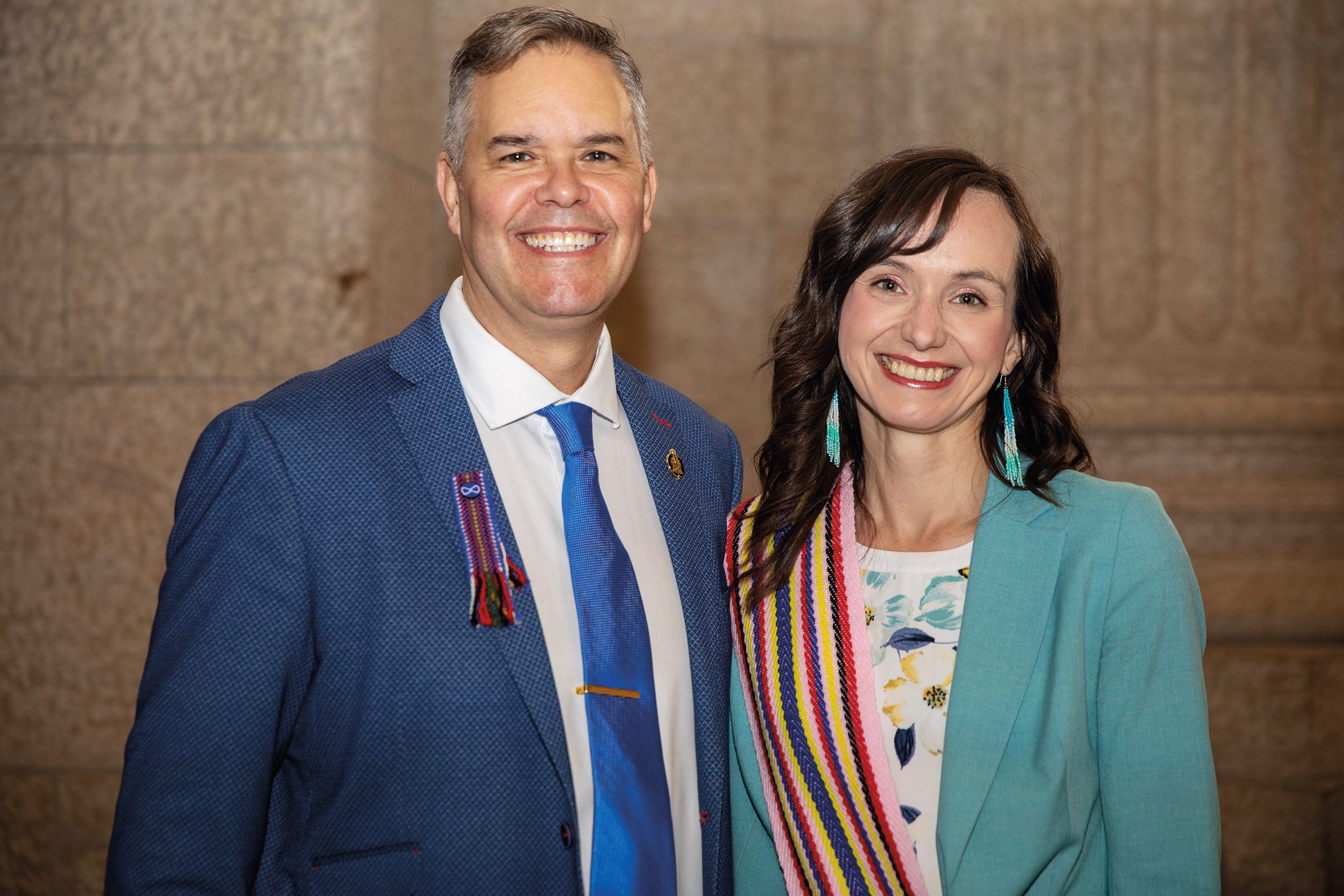 Robert Loiselle et Renée Cable.