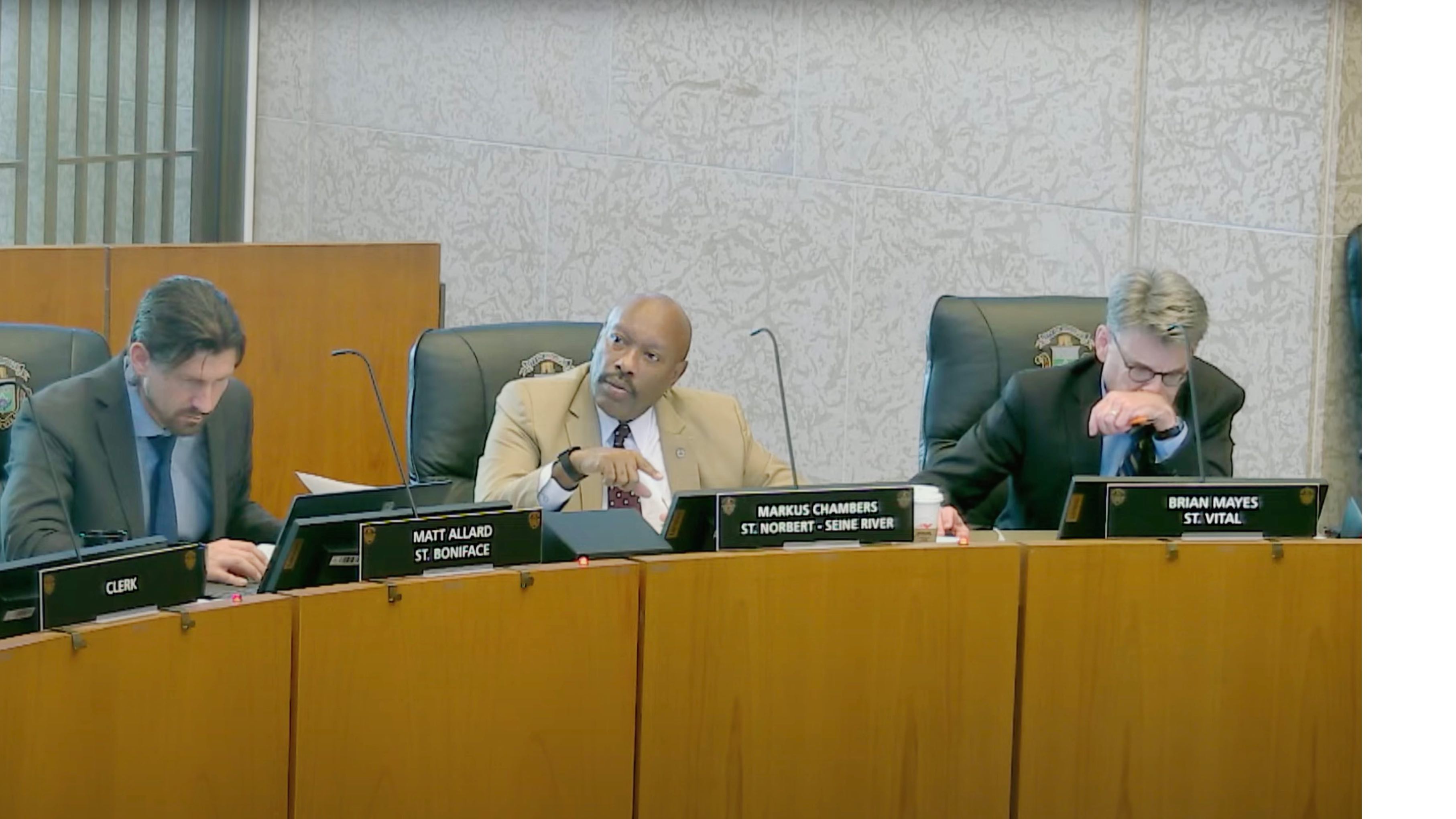 Le Comité communautaire Riel a adopté à l'unanimité la proposition du conseiller Markus Chambers. (photo capture d'écran - City of Winnipeg)