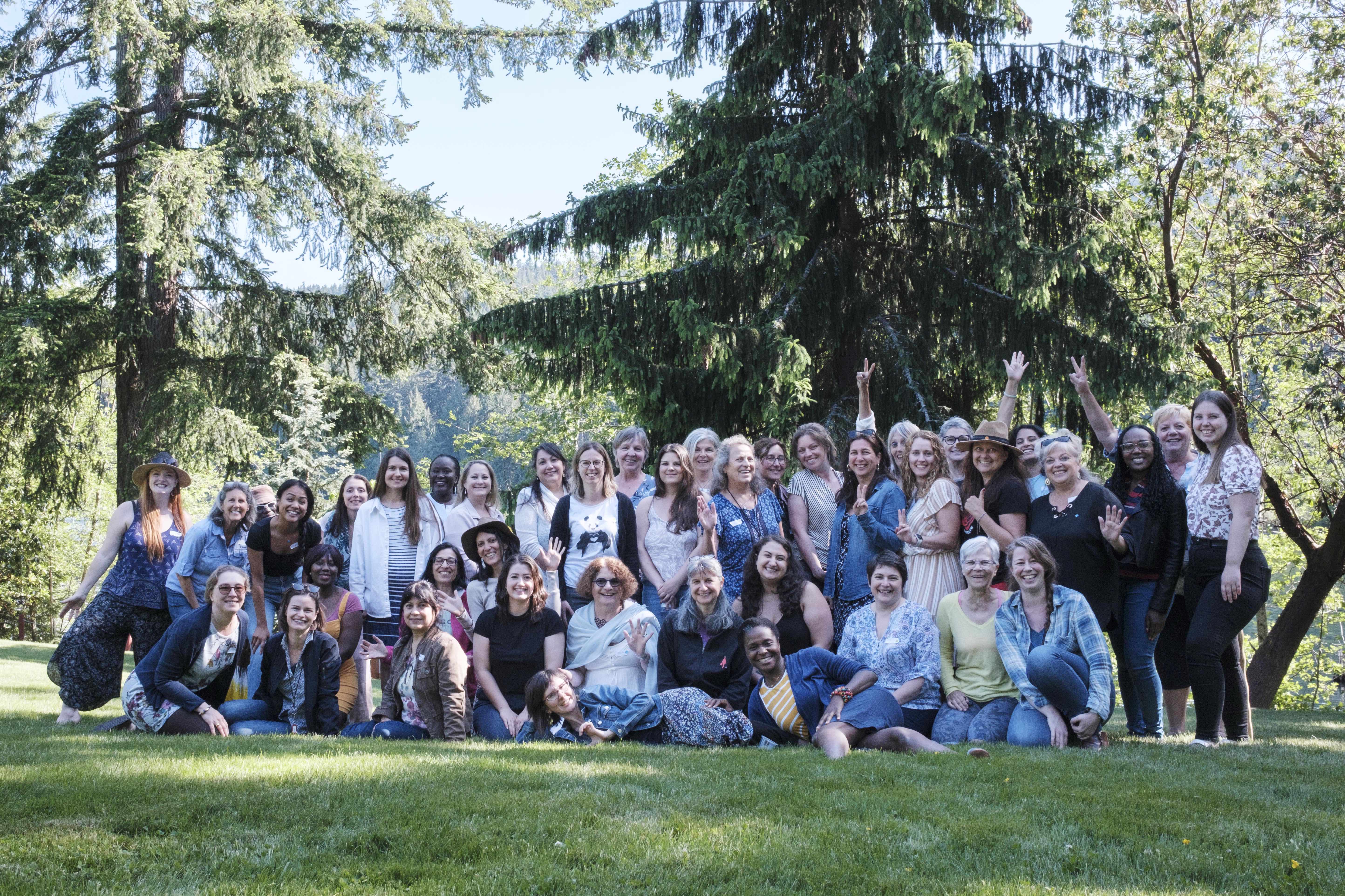 L’équipe de Réseau-Femmes Colombie-Britannique.