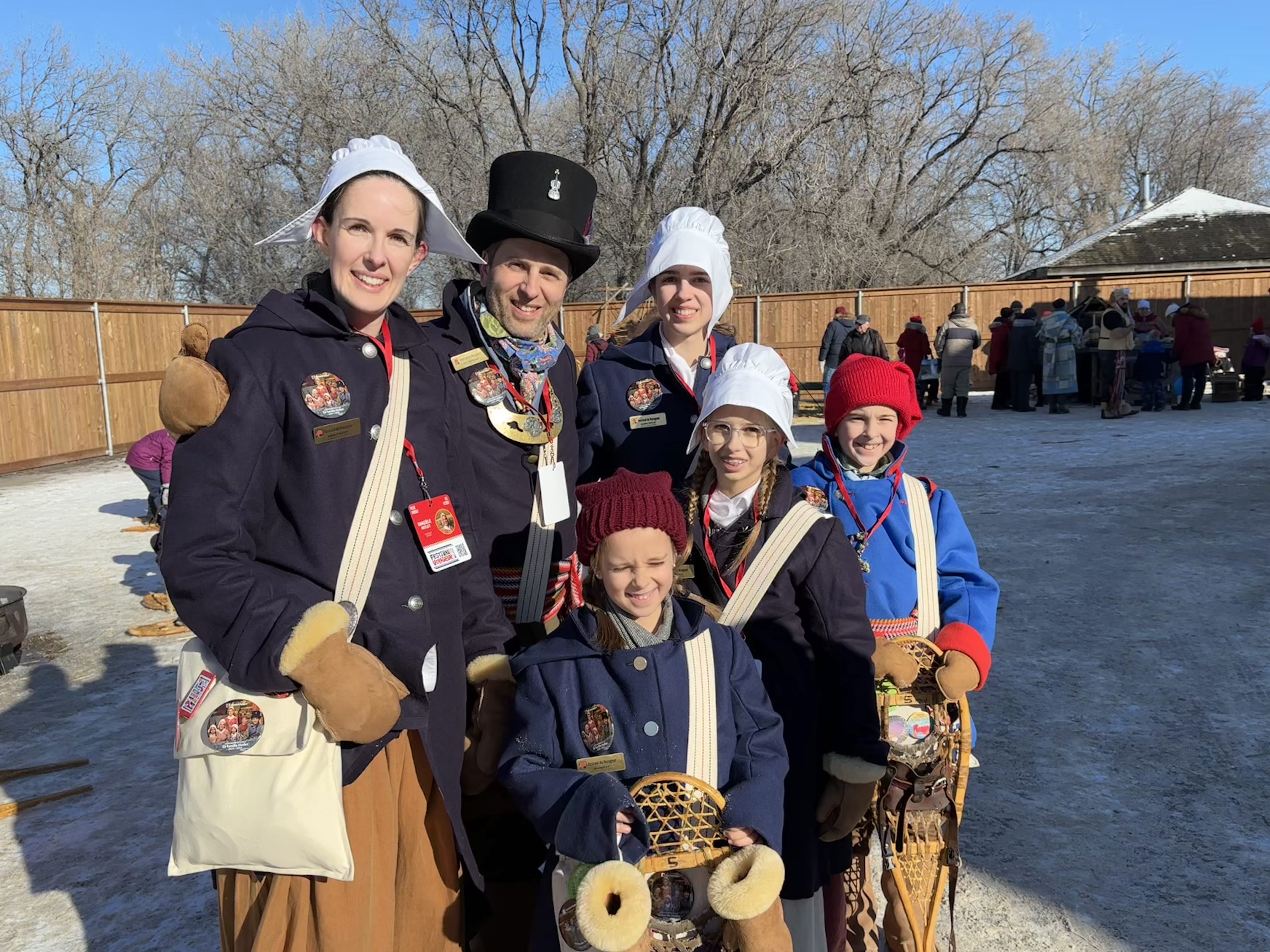 Les Hutlet, la famille de Voyageurs officiels.