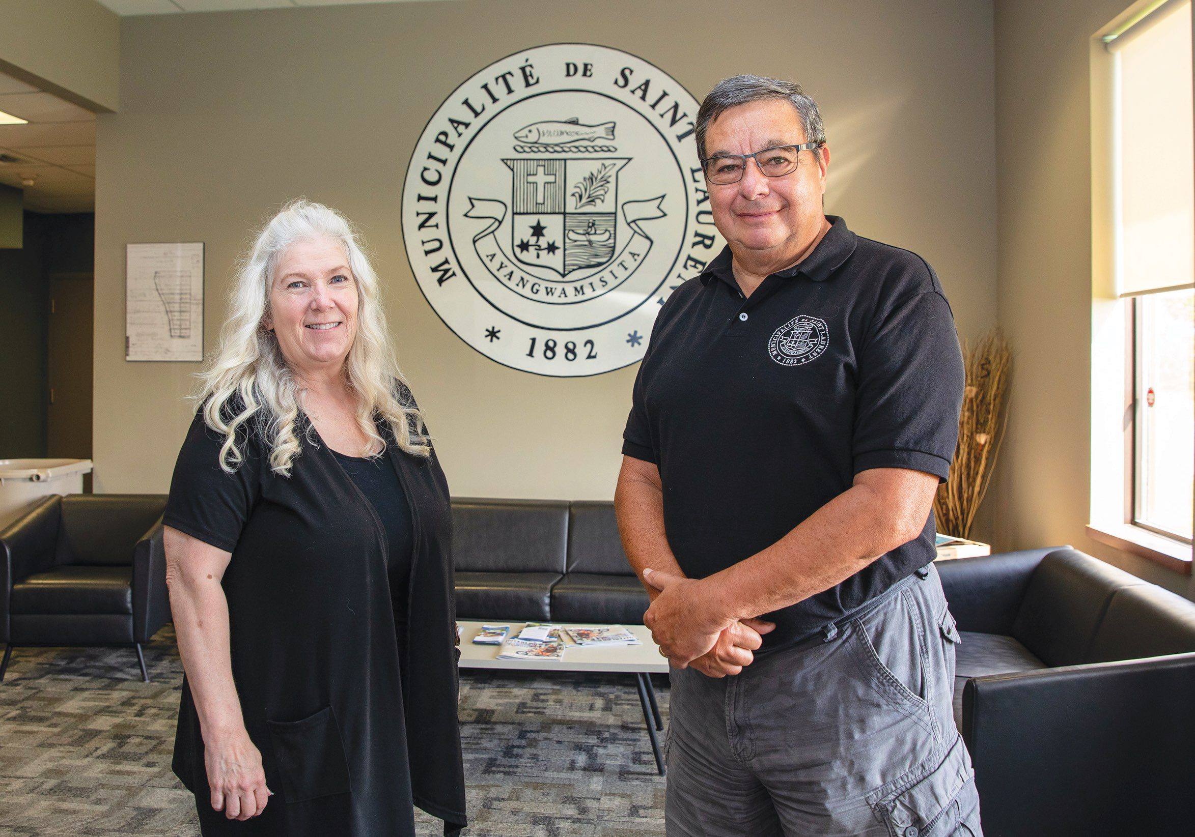 Denise Allard et Richard Chartrand.