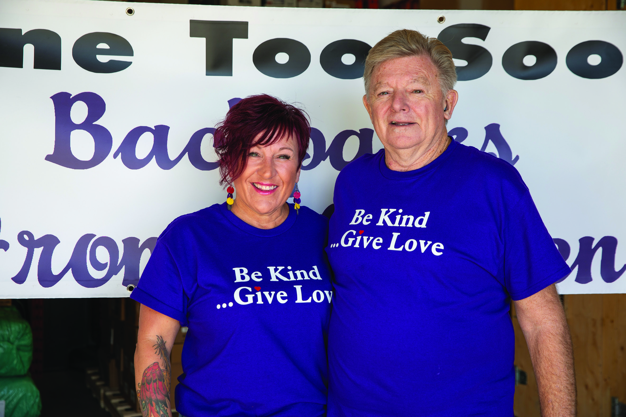 Lise Léveillé et Chuck Neufeld.
