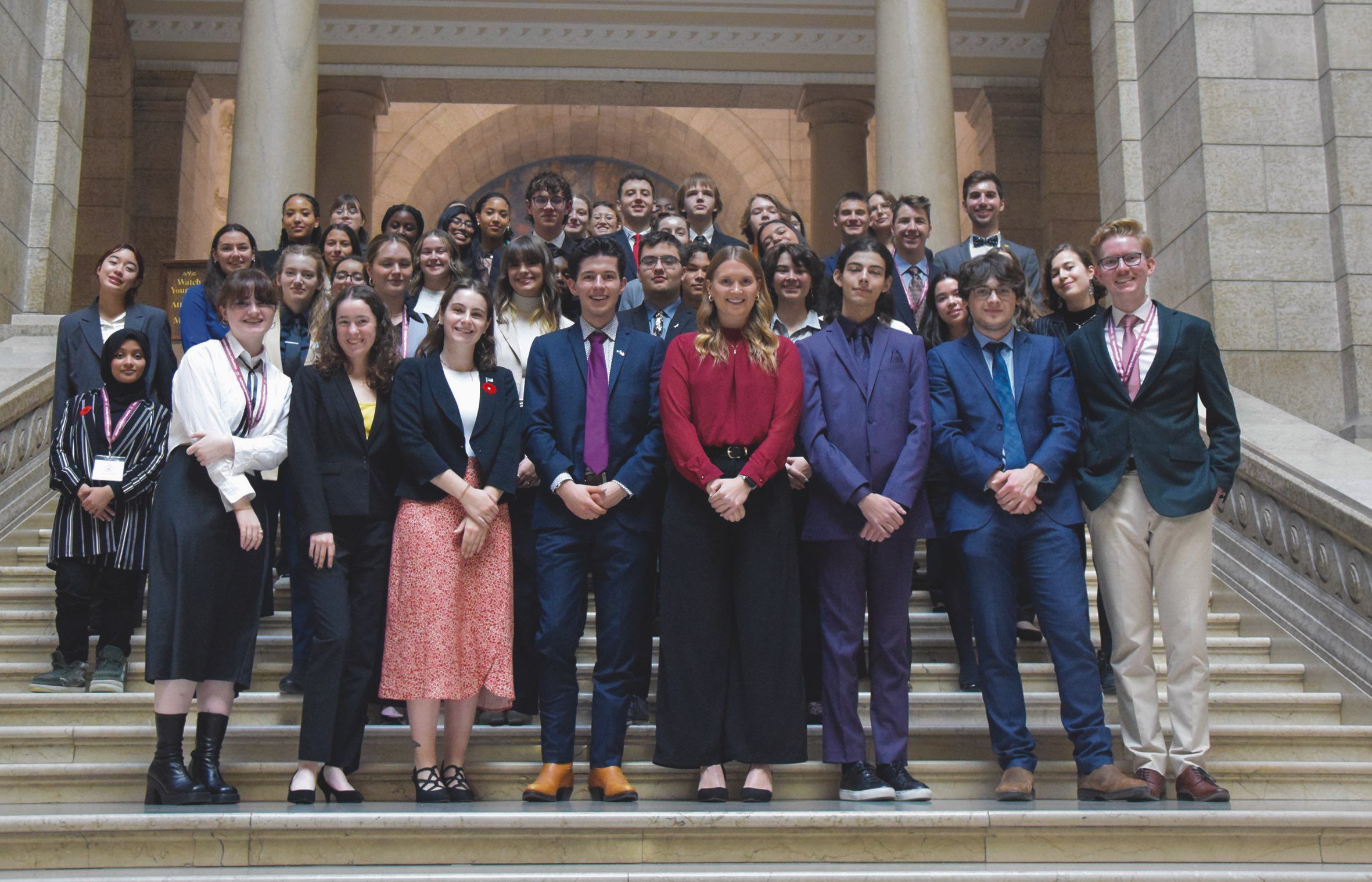 Le 32e édition du PFCNO a réuni 48 participants venus de quatre provinces, l’Alberta, la Colombie-Britannique, le Manitoba, le Saskatchewan, et de trois territoires, le Nunavut, le Yukon et les Territoires du Nord-Ouest. (photo : Jean-Baptiste Gauthier)