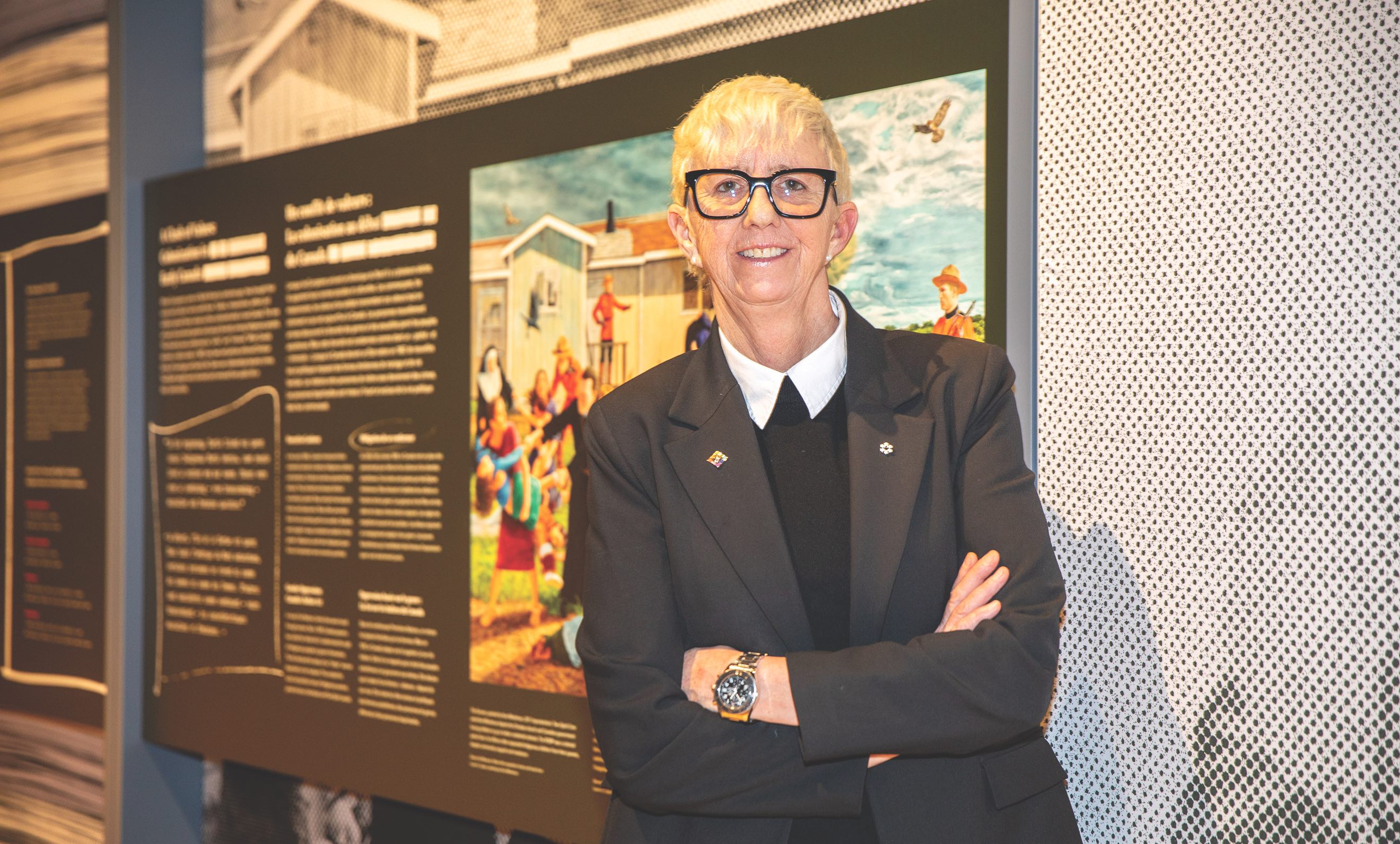 Martine Roy, co-présidente du Fonds Purge LGBT et survivante de la purge.