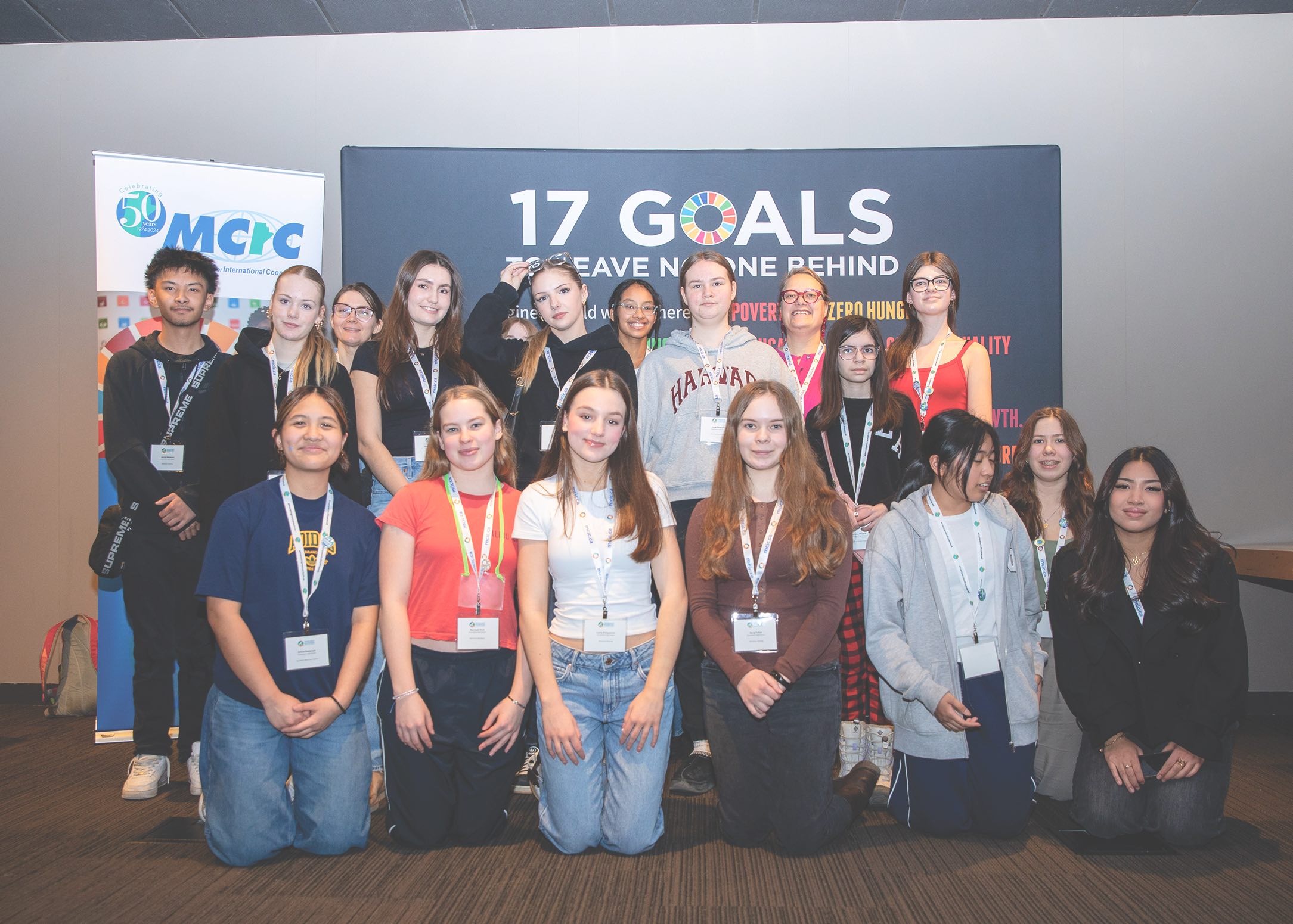 Les élèves du Kelvin High School étaient présents pour cet évènement