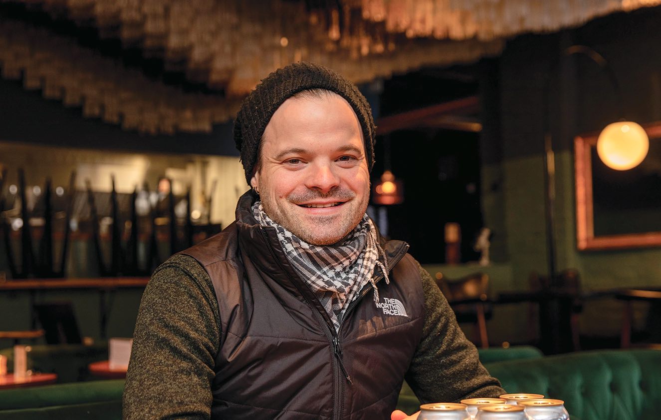 Matthew Sabourin, cofondateur de la microbrasserie Nonsuch.