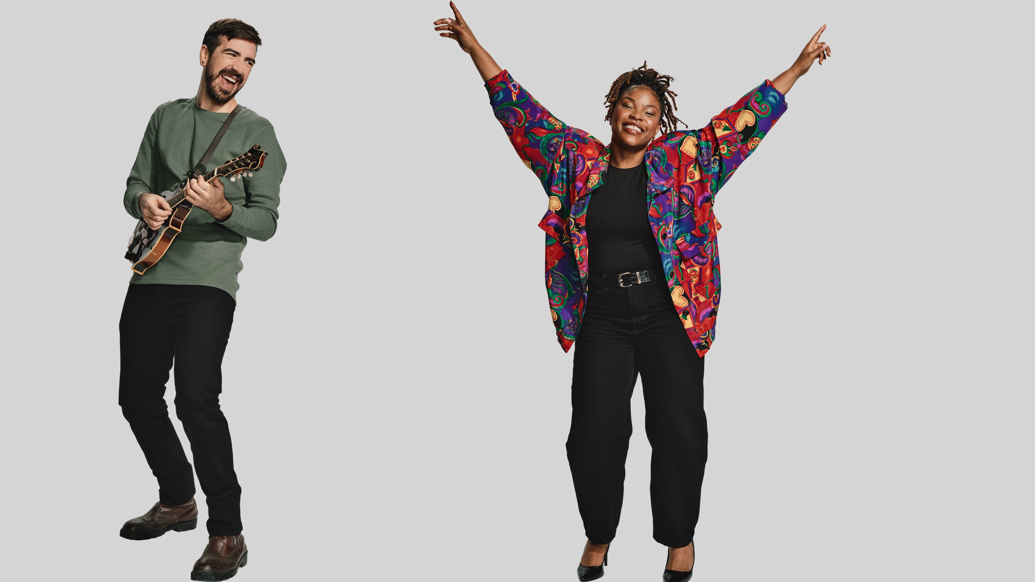 Guyaume Boulianne et Garihanna Jean-Louis sont les deux porte-paroles des Rendez-vous de la Francophonie. (photos : gracieuseté)
