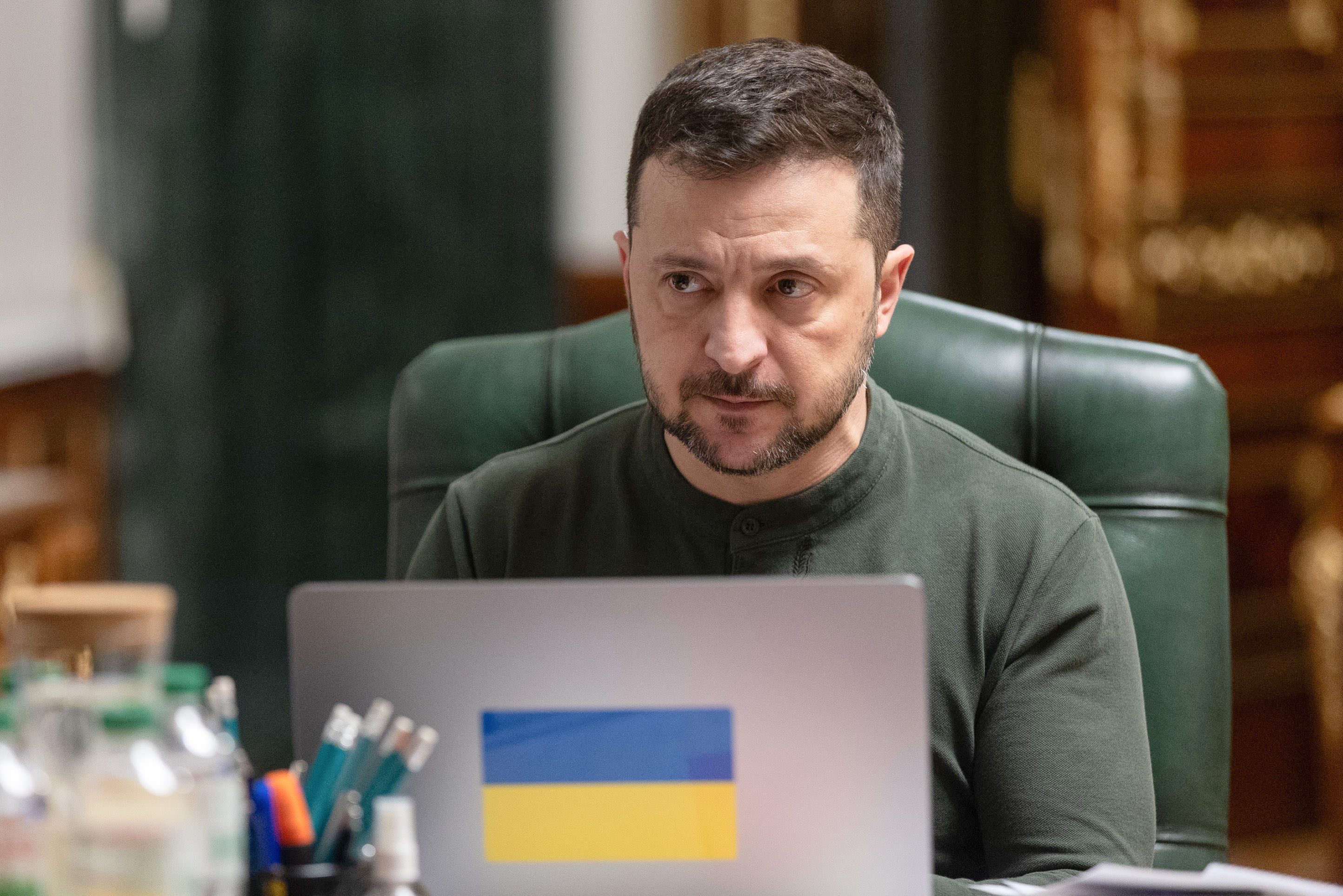 Volodymyr Zelenskyy, président ukrainien.