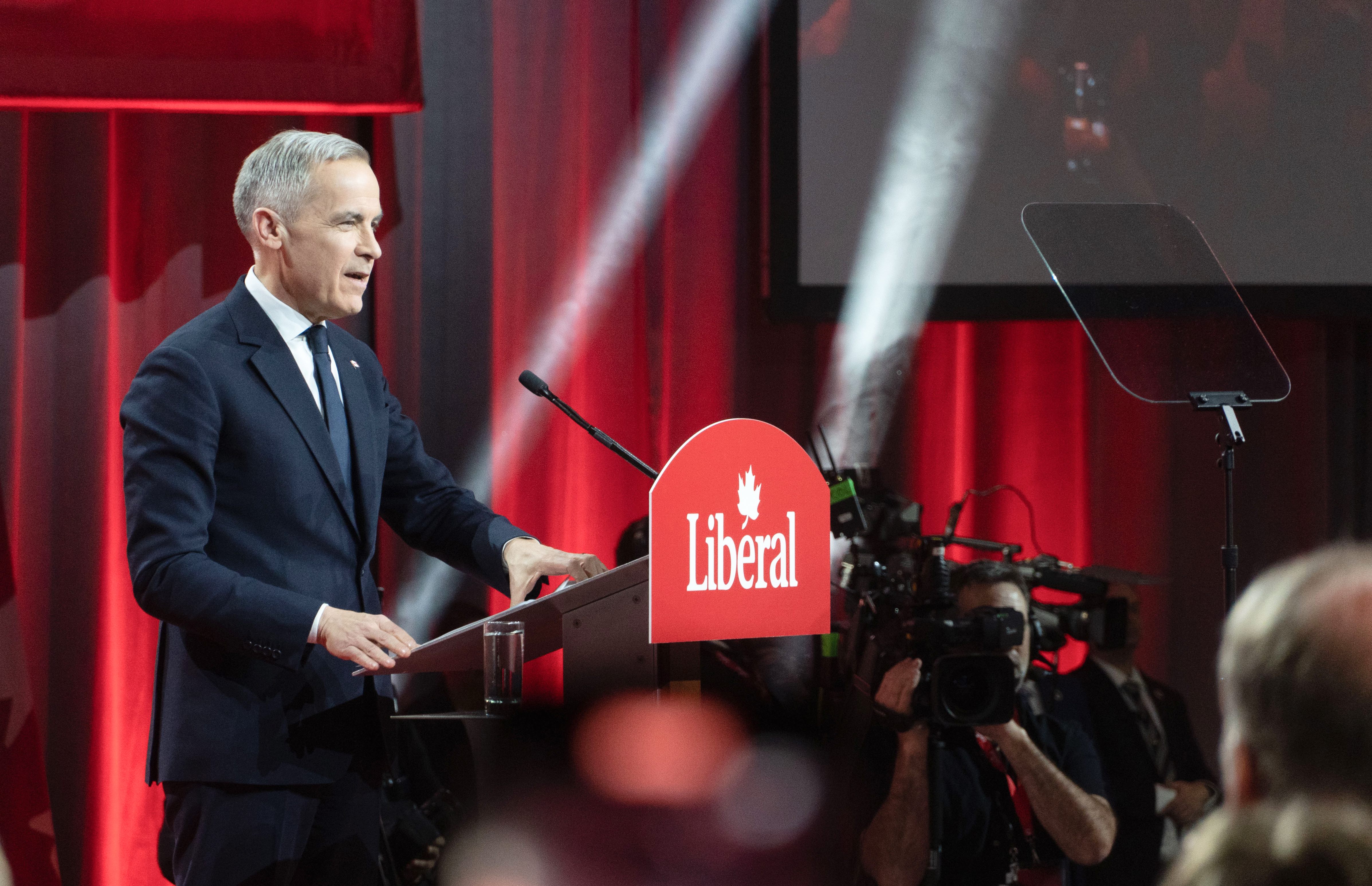 Mark Carney, nouveau chef du Parti libéral.