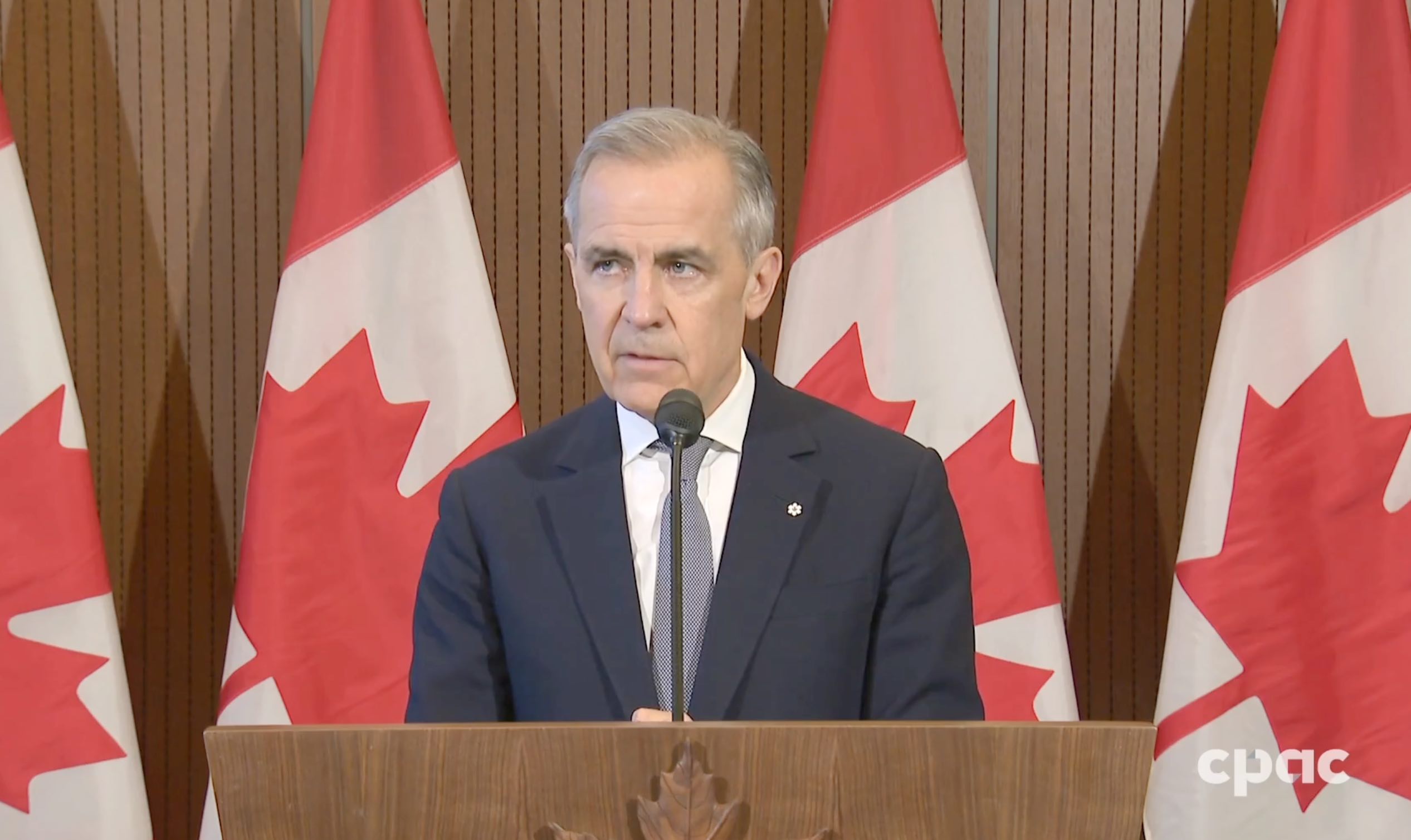 Mark Carney, premier ministre du Canada.