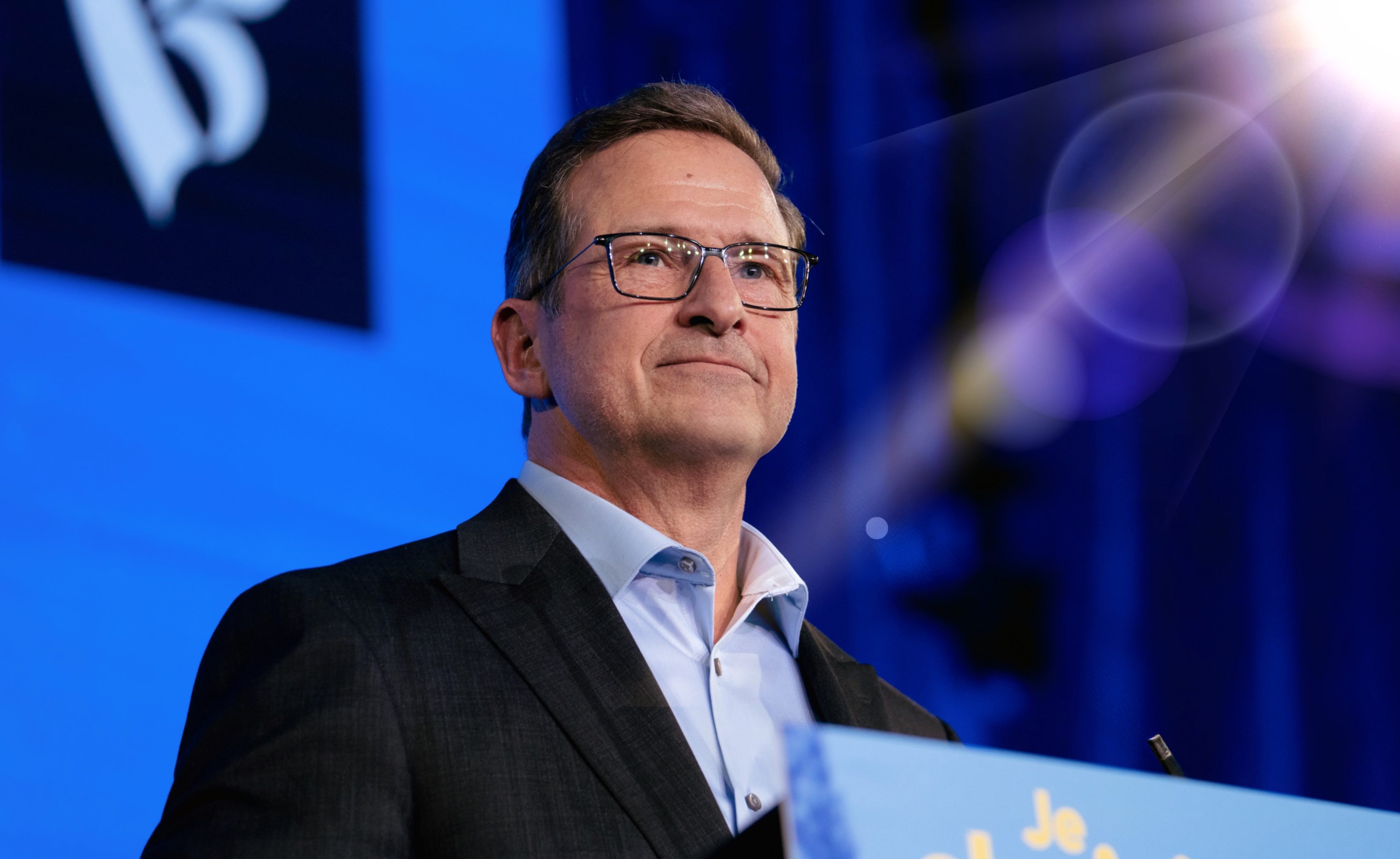 Le chef du Bloc québécois (BQ), Yves-François Blanchet.