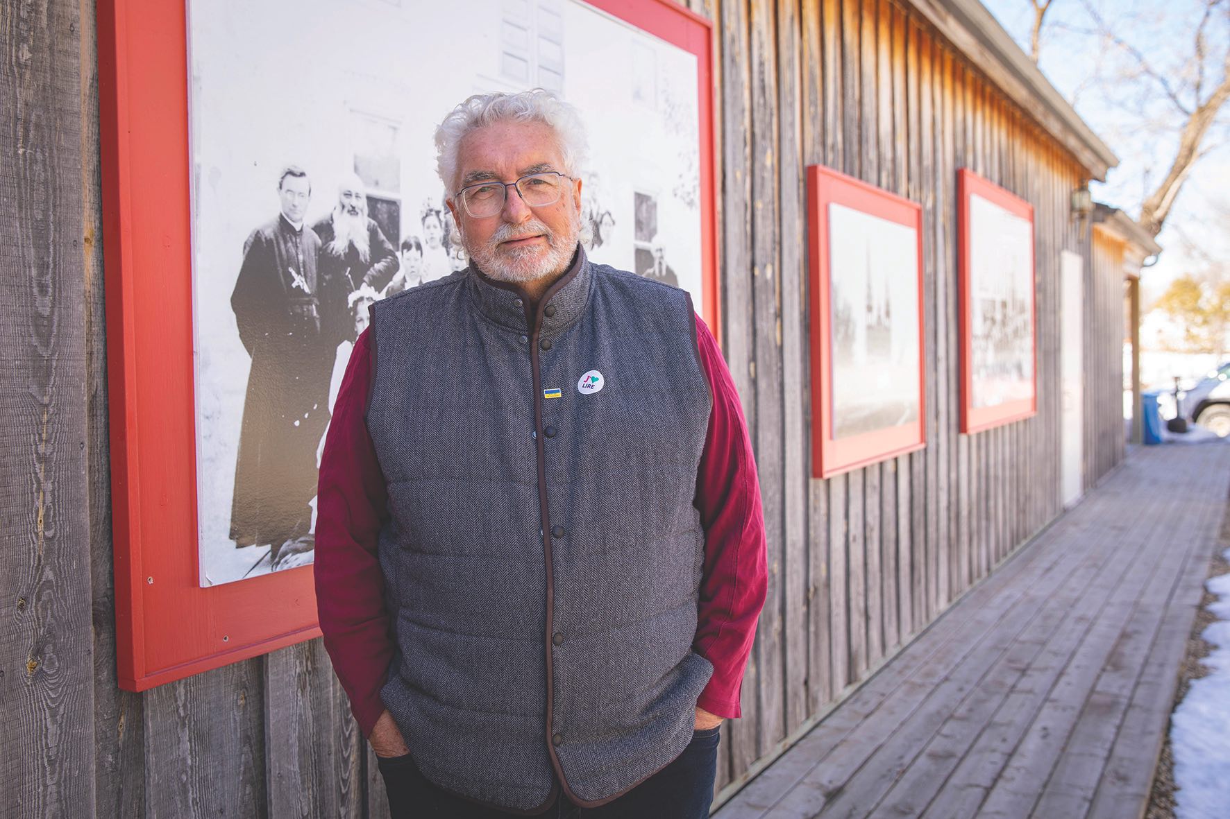 Roland Gagné s’occupe de l’érablière de Saint-Pierre-Jolys depuis près de 14 ans.
