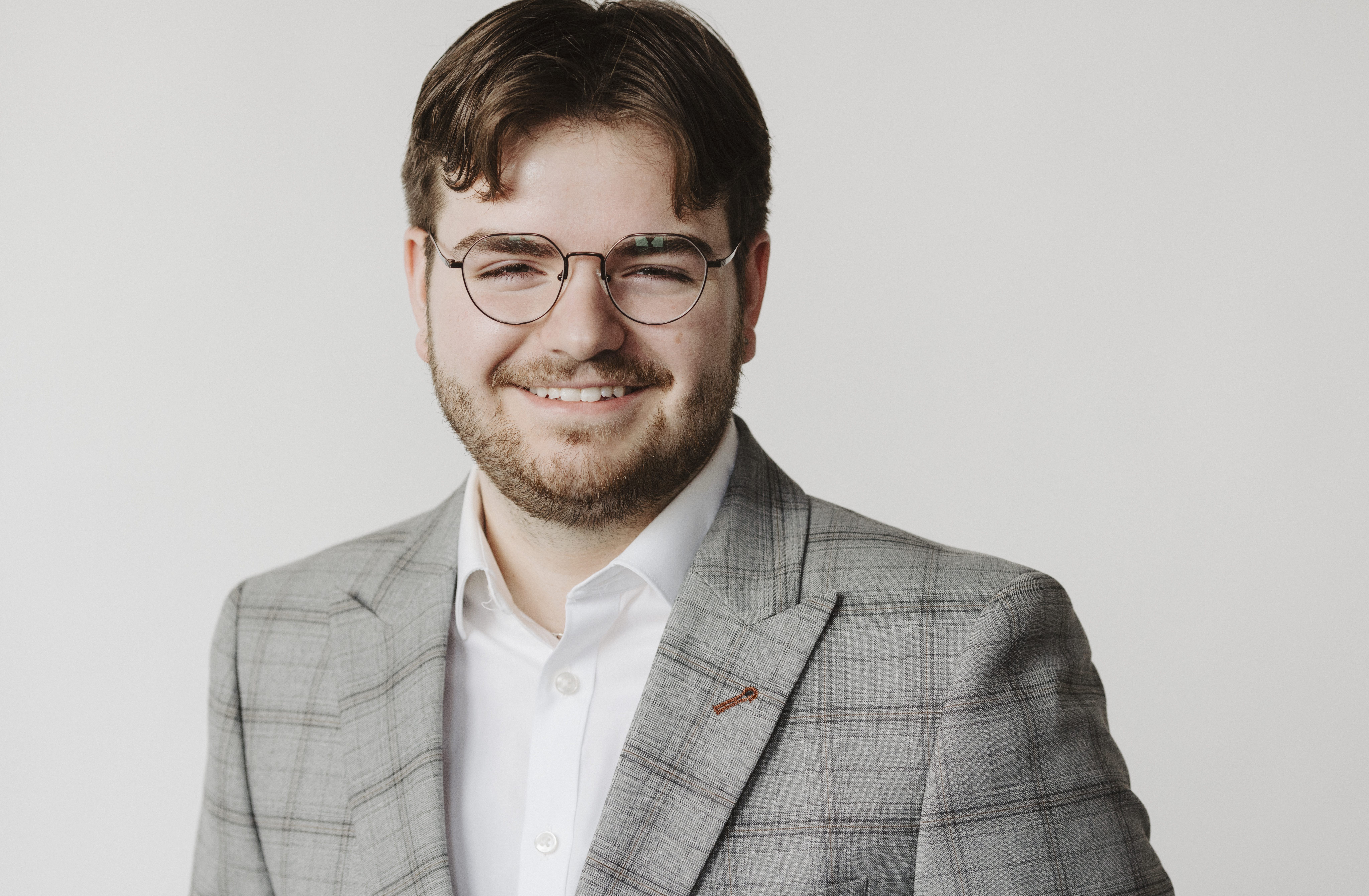 Simon Theriault, président de la Fédération de la jeunesse canadienne-française (FJCF).